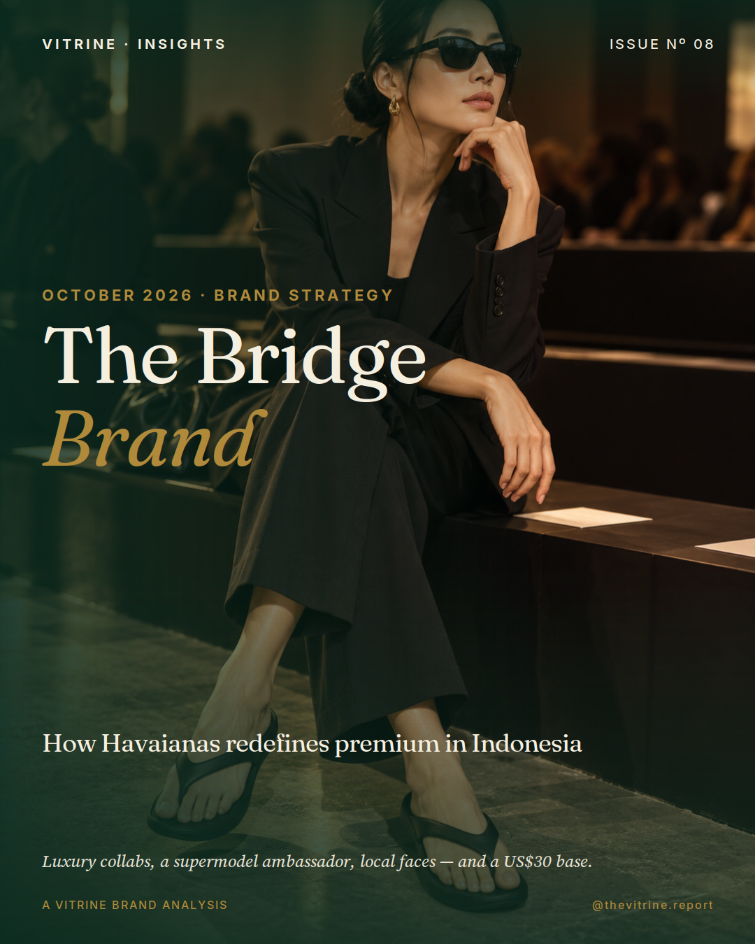 Cover — The Bridge Brand: how Havaianas redefines premium in Indonesia