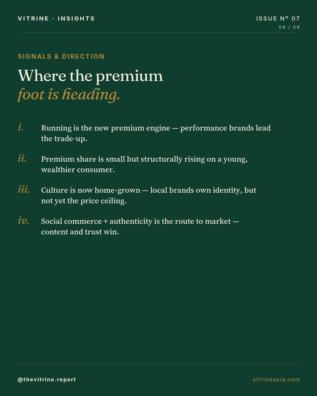 Signals and direction — where premium sneaker wear is heading